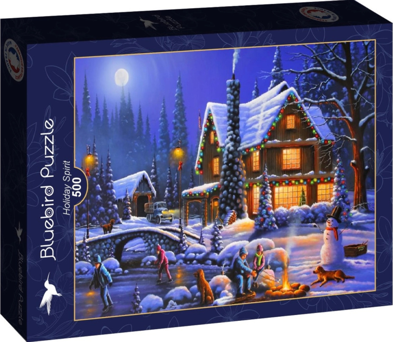 Bluebird puzzle sváteční duch 500 dílků