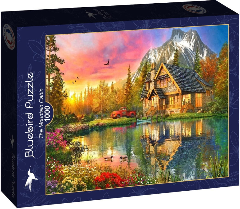 Puzzle Horská chata 1000 dílků BLUEBIRD