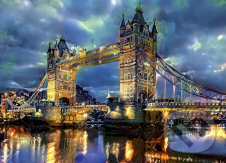 Puzzle Tower Bridge Londýn 1000 dílků