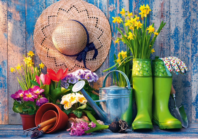 Ready for the Garden - puzzle z kategorie Umělecké