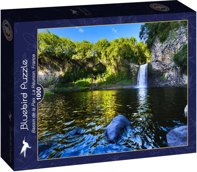 Puzzle Bluebird 1000 dílků Bassin de la Paix, Réunion