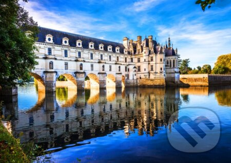 Zámok Chenonceau, Francúzsko - puzzle z kategorie Umělecké