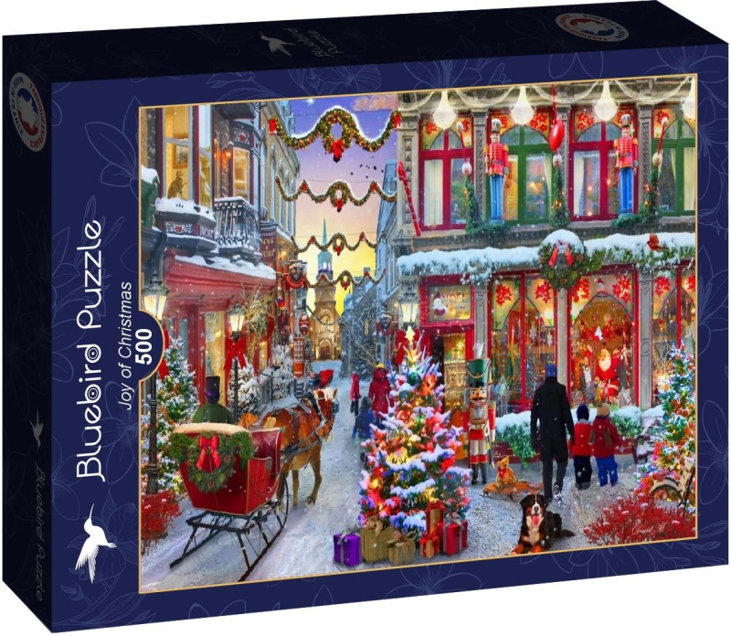 Bluebird puzzle Vánoční radost 500 dílků