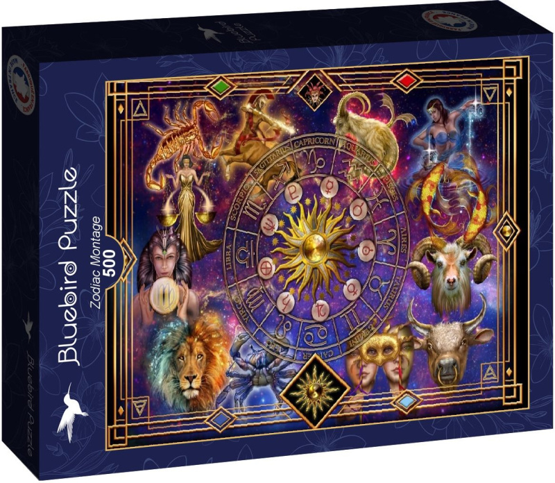 Puzzle Znamení zvěrokruhu 500 dílků BLUEBIRD