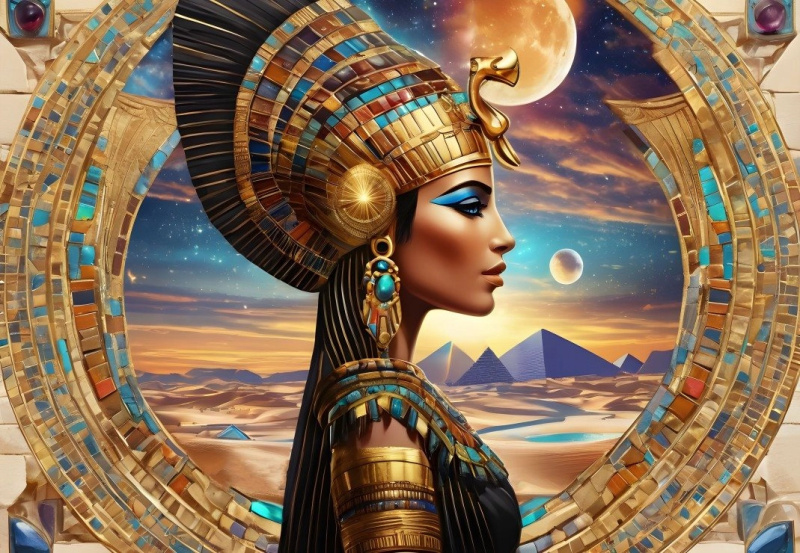 Puzzle Egyptská kráska 1000 dílků