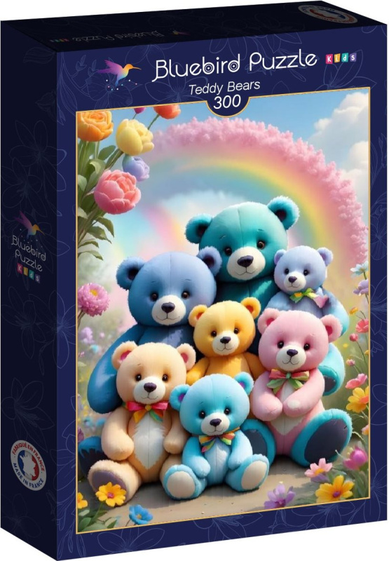 Puzzle plyšoví medvídci 300 dílků