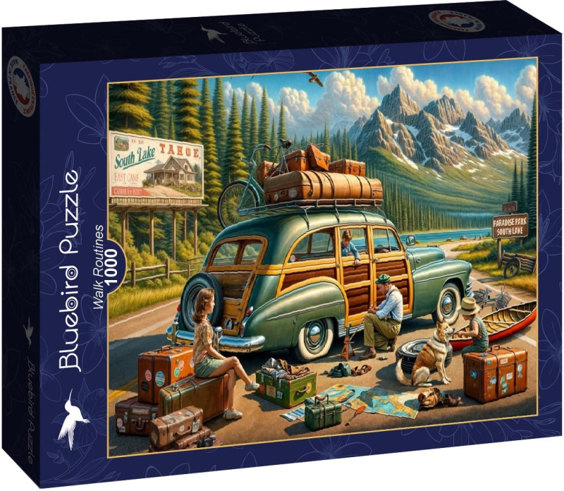 Puzzle Pravidelné výlety 1000 dílků
