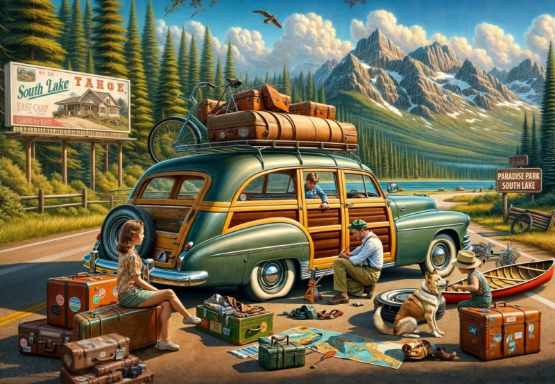Puzzle Pravidelné výlety 1000 dílků