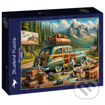Puzzle Pravidelné výlety 1000 dílků