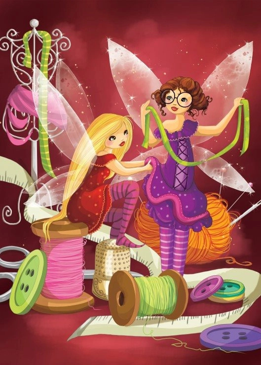 Bluebird puzzle Šicí víly 300 dílků