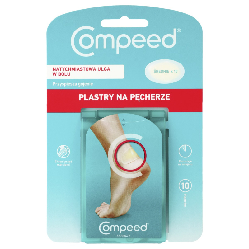 COMPEED Náplast na puchýře střední 10 ks