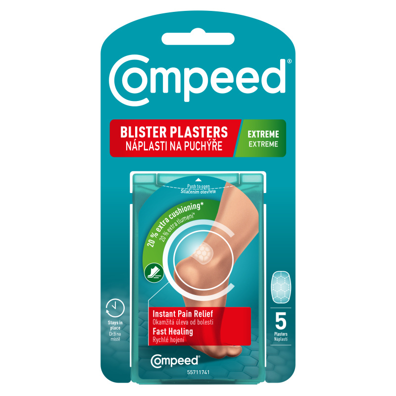 Compeed Náplasti na puchýře Extreme 5 ks