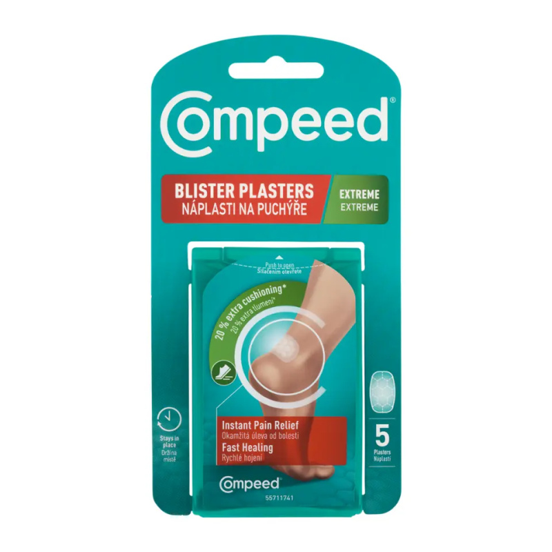 Compeed Náplasti na puchýře Extreme 5 ks