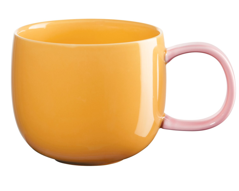 Kusmi Tea Porcelánový hrnek Joy, 0,4 l, žlutý 5000000909