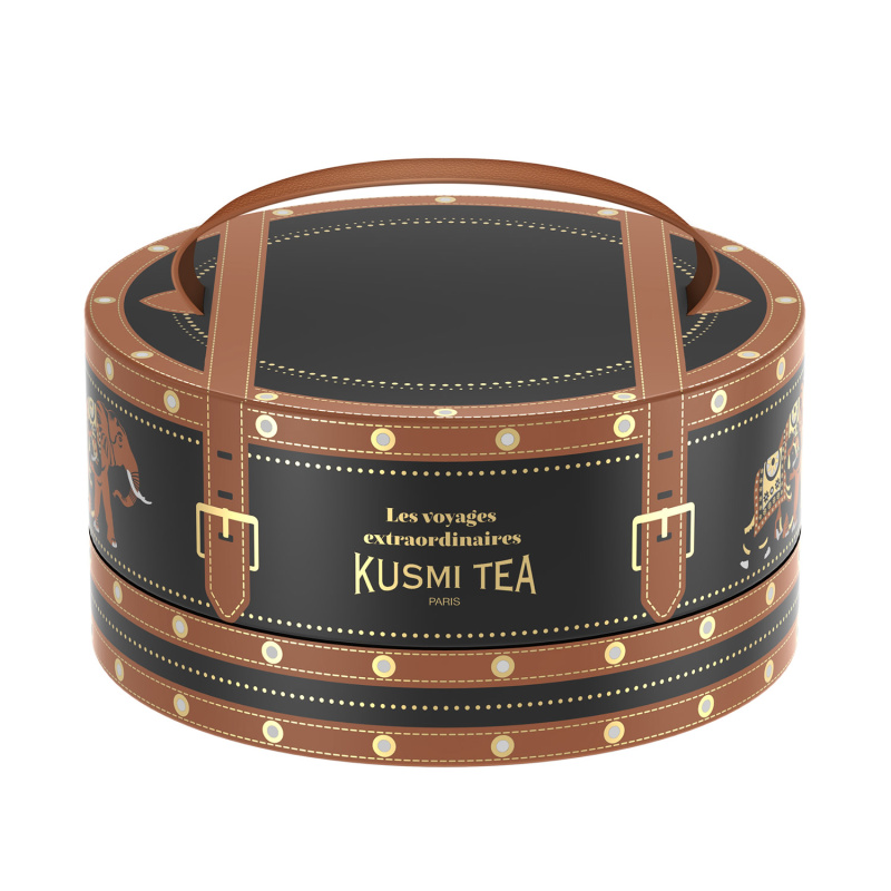 Kusmi Tea Vánoční dárkový čajový set 2025, Bio, 48 sáčků 21318A1220