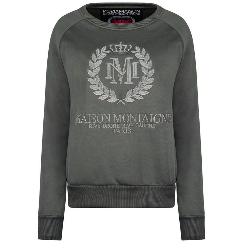 Maison Montaigne FIMOSAI DGREY MT LADY 016 mikina (RBMWW6410F/MM-GRIS FONCÉ) S