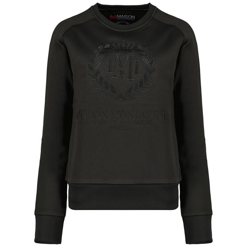 Maison Montaigne FIMOSAI BLACK MT LADY 016 mikina (RBMWW6412F/MM-NOIR) XL