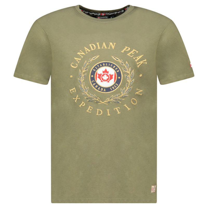 Canadian Peak JIGEREAK KAKI RM Pánské tričko 254 (RBMSZ1228H/CP-KAKI) S