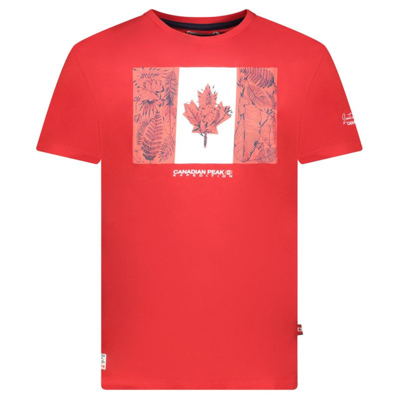 Canadian Peak JPALMEAK RED RM Pánské tričko 233 (RBMSZ2057H/CP-ROUGE) 2XL