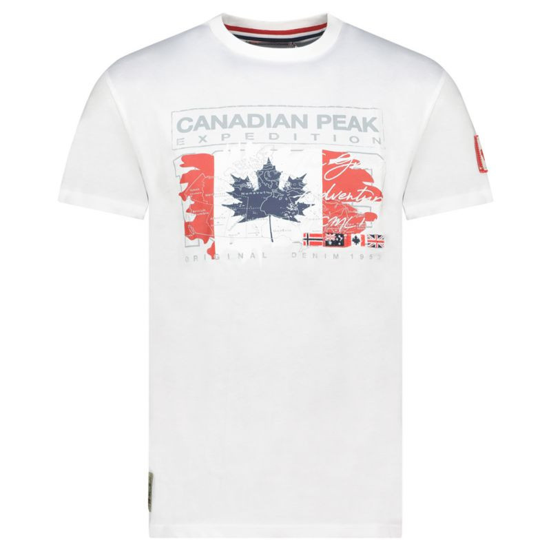 Canadian Peak JRUSTYEAK WHITE RM Pánské tričko 233 (RBMSZ2063H/CP-BLANC) L