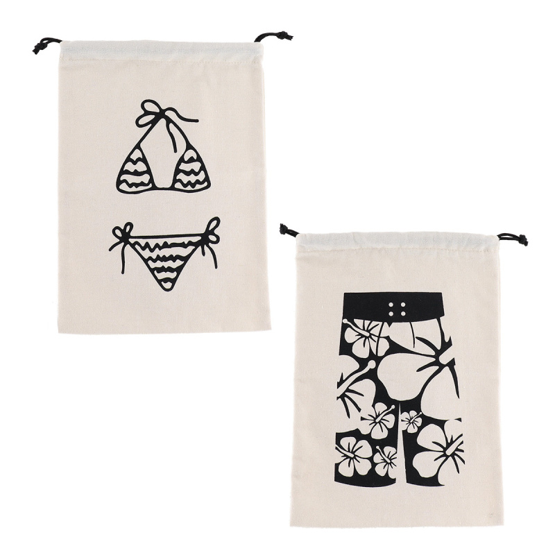 Tendance Cestovní organizér do plavek, 34 x 23 cm se stahovací šňůrkou béžová
