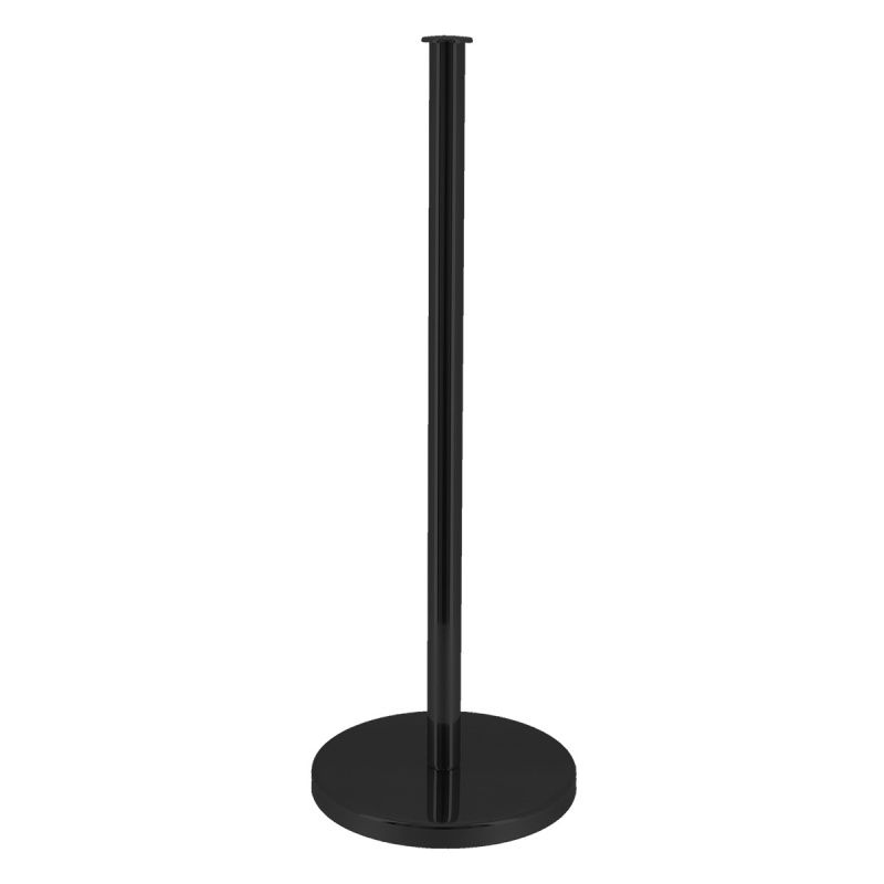 Tendance Stojan na toaletní papír BLACKLINE, matná černá, Ø 15 cm černá