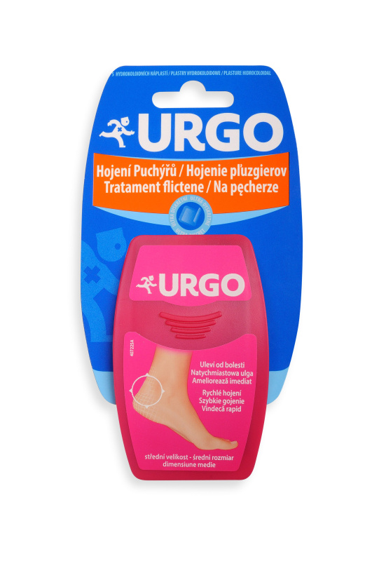 Urgo Hojení puchýřů diskrétní hydrokoloidní náplasti, 5 ks