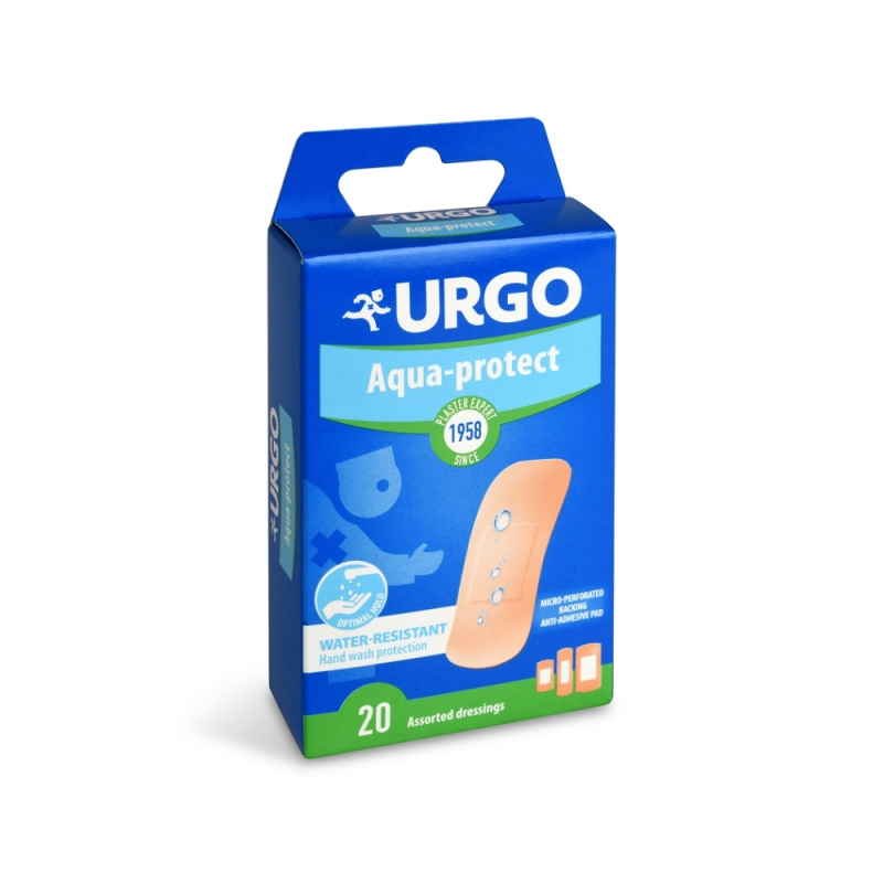URGO AQUA PROTECT Omyvatelná náplast 20ks