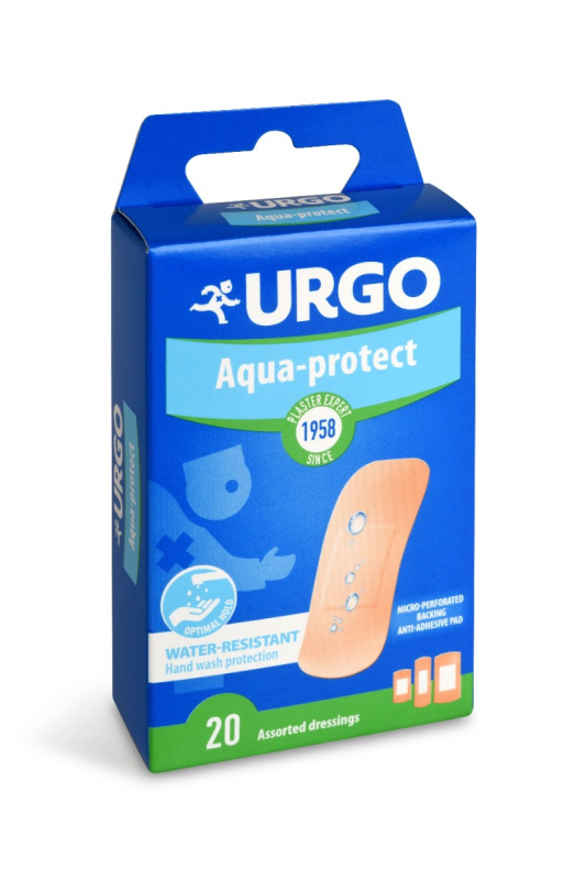 URGO AQUA PROTECT Omyvatelná náplast 20ks