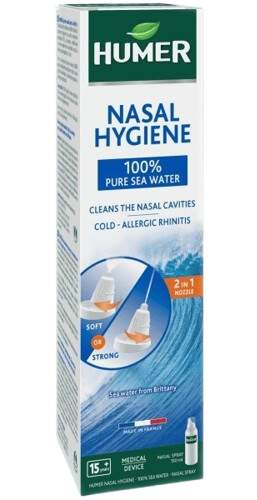 HUMER Hygiena nosu 100% mořská voda pro dospělé 150 ml