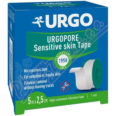URGO PORE Náplast netkaný textil 2.5cmx5m