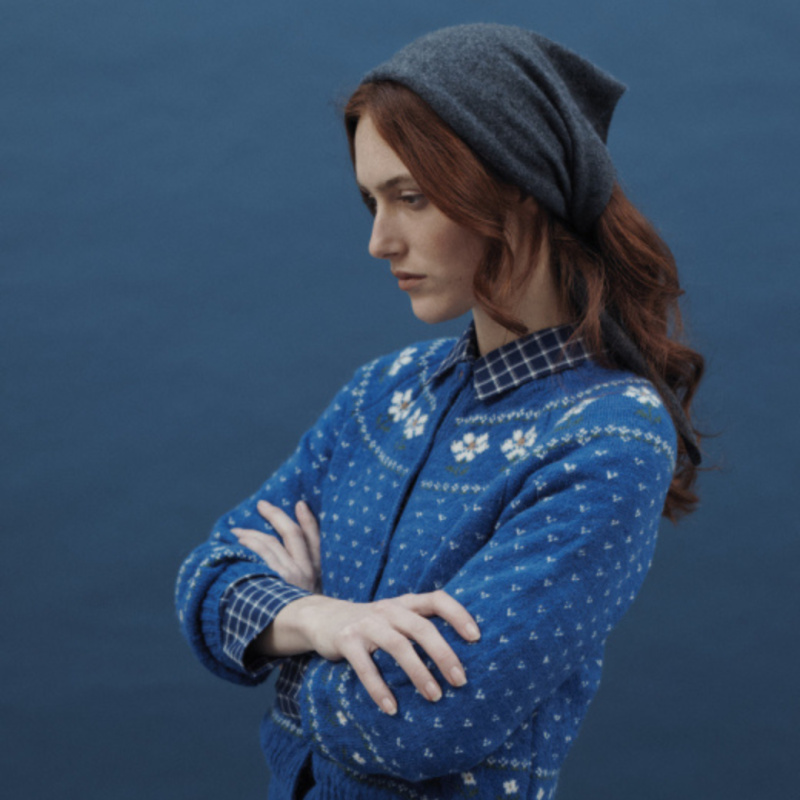 EMILE ET IDA Kardigan CAMOMILLE - JACQUARD Velikost: L