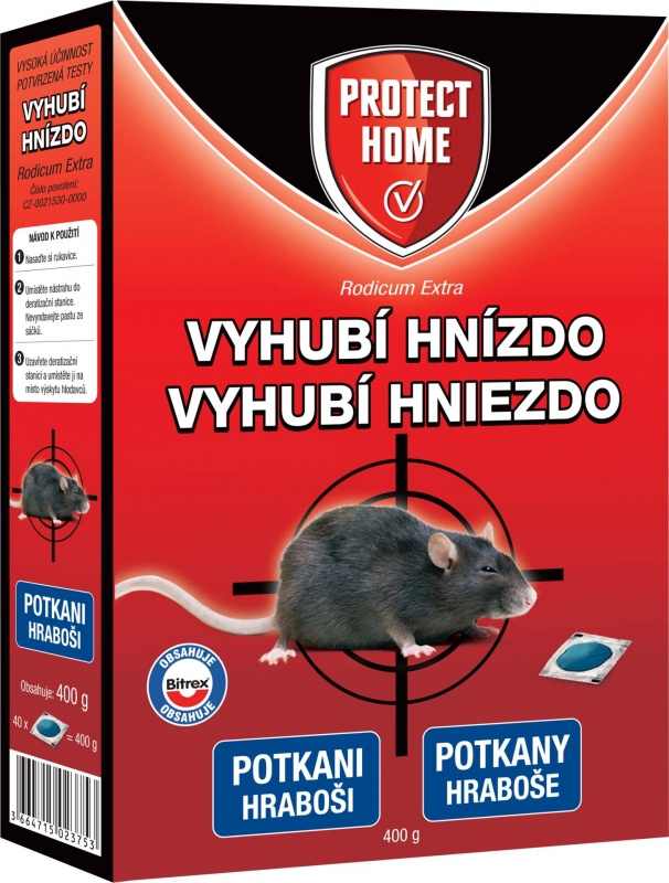 Rodenticid Rodicum Extra 400 g