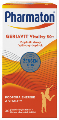 Pharmaton Geriavit Vitality 50+ tbl.30