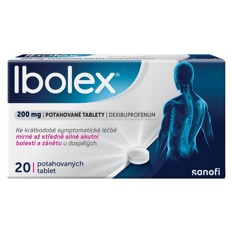 IBOLEX 200MG Potahovaná tableta 20