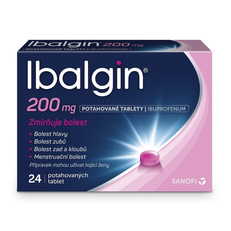 IBALGIN 200MG Potahovaná tableta 24