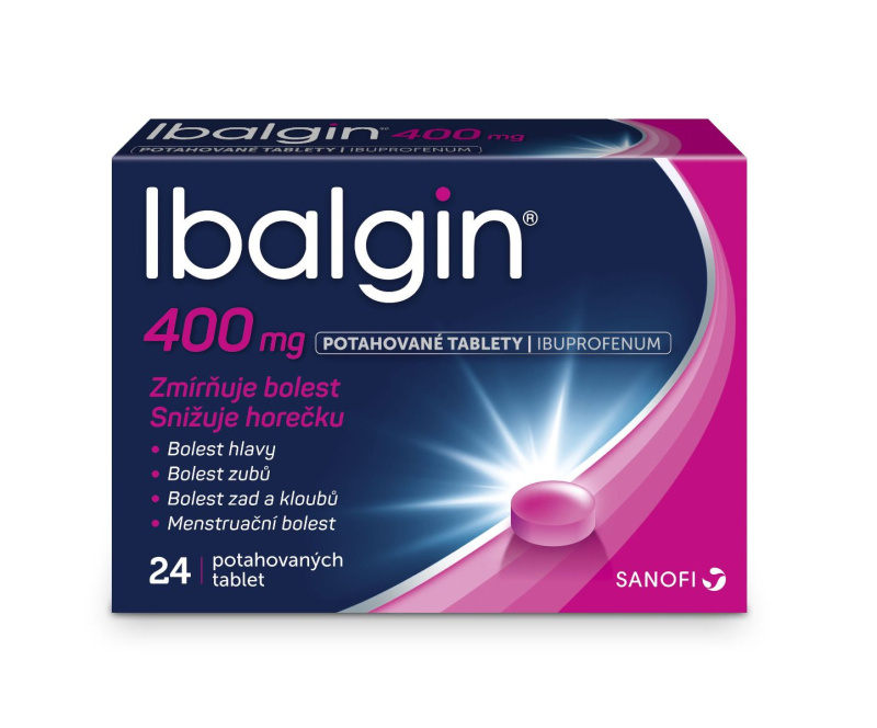 IBALGIN 400 mg 24 potahovaných tablet