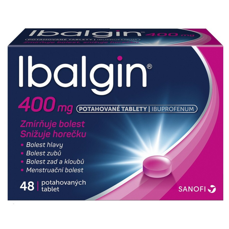 IBALGIN 400MG Potahovaná tableta 48