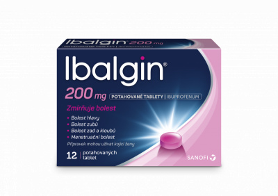IBALGIN 200MG Potahovaná tableta 12