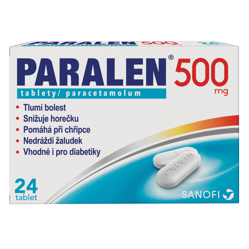 PARALEN 500 mg 24 tablet