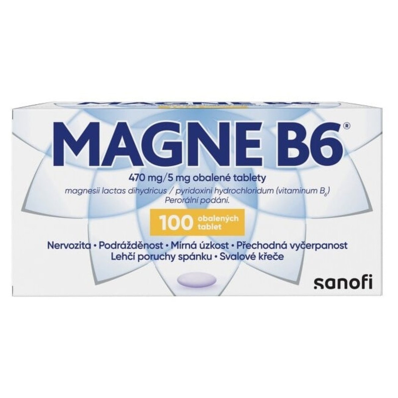 MAGNE B6 470MG/5MG Obalená tableta 100