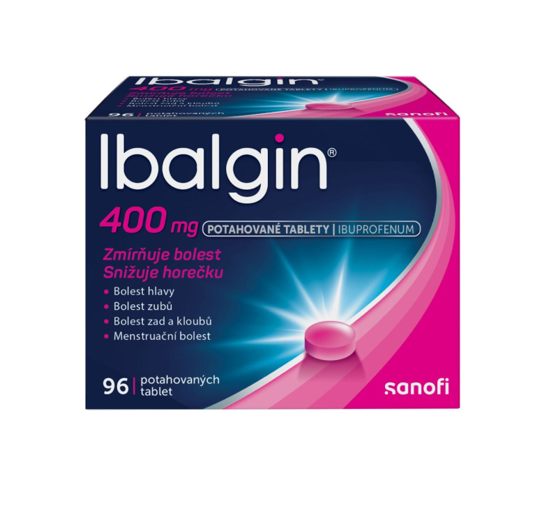 IBALGIN 400MG Potahovaná tableta 96