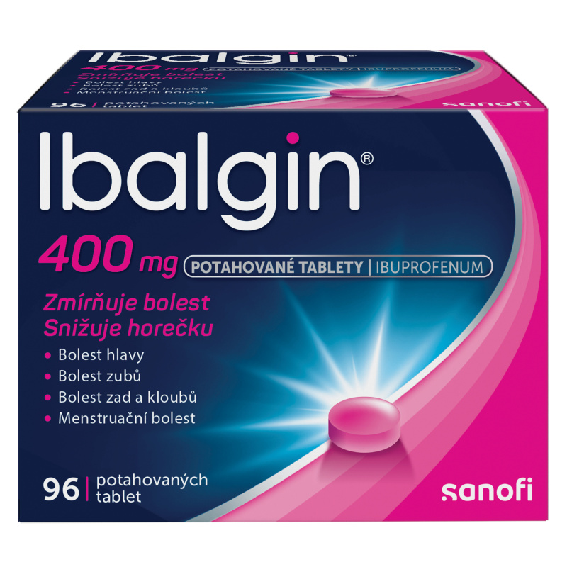 IBALGIN 400MG Potahovaná tableta 96