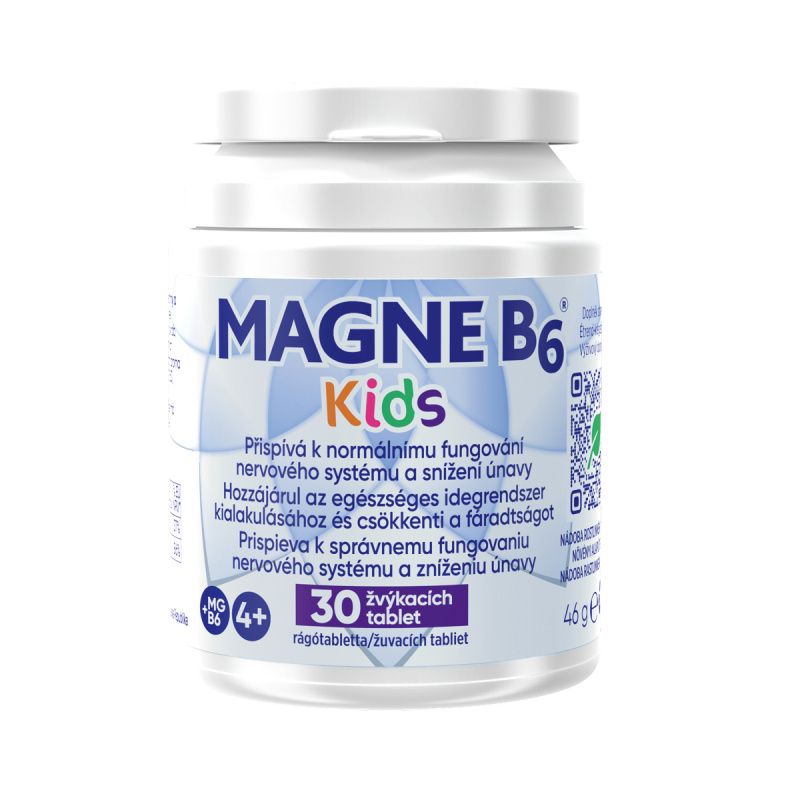 MAGNE B6 Kids 30 žvýkacích tablet