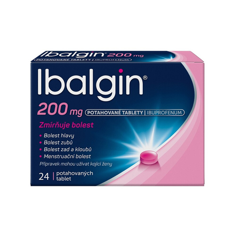 IBALGIN 200MG Potahovaná tableta 24