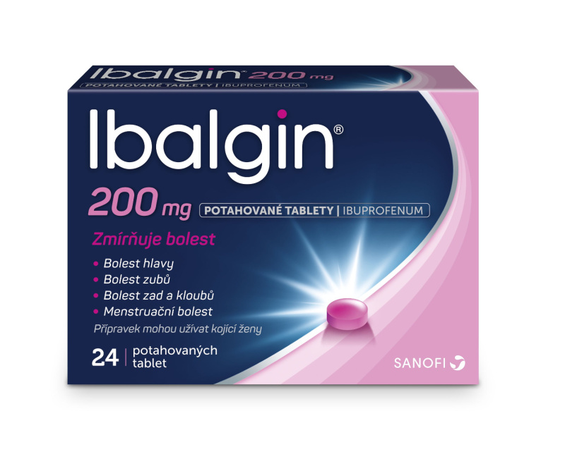 IBALGIN 200MG Potahovaná tableta 24