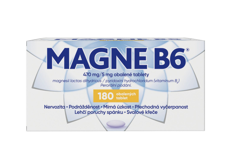 MAGNE B6 470mg/5mg 180 tablet
