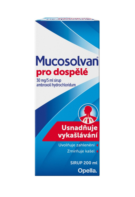 MUCOSOLVAN Sirup pro dospělé 200 ml
