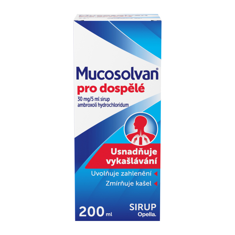 MUCOSOLVAN Sirup pro dospělé 200 ml