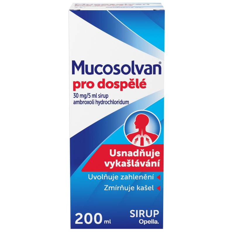MUCOSOLVAN Sirup pro dospělé 200 ml